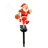 Light-Up Solar-Powered Santa Claus Lawn Stake, Outdoor Waterproof Holiday Decoration, Easy Tool-Free V1369-AZ3-W-15360