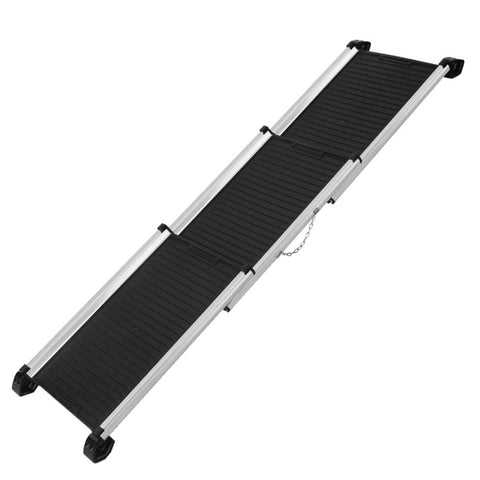 i.Pet Dog Ramp Pet Stairs Steps Car SUV Foldable Portable Ladder Adjustable FDR-D-ST3-BK