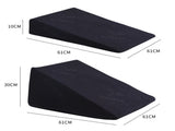Cool Gel Memory Foam Bed Wedge Pillow With Cover EG0134-10EG0134-30