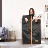 Sauna Tent Far Infrared 1050W Personal Home Spa Loss Weight Detox Therapy V952-YHWBXSSNBSS1ZHS9BV3