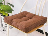 Tufted Chair Seat Cushion, Soft Washable Dining Room Garden Chair Pad for Home, Patio, Office V1189-LC-RY-00296