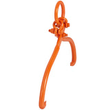 Log Skidding Tongs, 18 inch 2 Claw Log Lifting Tongs, Heavy Duty Steel Lumber Skidding Tongs, 772 V952-YMQZQ18YC2ZBYSAA2V0