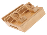 Bamboo Charging Station Multifunction 5 Ports Charging Station Rack for Phones Tablets Watches V1294-YM0626-3117220280112