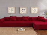 Polyester 32 Seat Corner Sofa Cover L Shape Slipcover Home Furniture Protector V1294-YM0901-JY19347-04