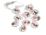Globe String Lights Santa Style Powered Safe PVC Christmas String Lights for Home Cafe Party V1294-YM0703-3119230005311