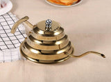 Bamboo Joint Design Stainless Steel Gooseneck Coffee Kettle Drip Pot Maker Infusion V1294-YM0722-JYA01536-02