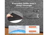 Rug Pad 2.44 x 3.05 m, Non-slip Carpet Area Pad, Rug Mat Padding with Dual Surface Felt Cushion & V952-TPRDTD810FT0F01B4001V0
