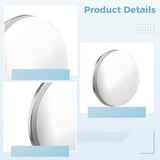 24 Pack Shower Curtain Weights with Adhesive Design 1.6", Strong Round Design, No Tool Installation, V1369-AZ3-W-08563