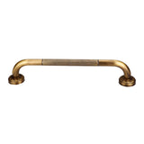 Antique Style Brass Carved Shower Tub Safety Grab Bar Wall Mounted Bathroom Accessories V1294-YM0722-JY04616