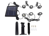 Solar Ponds 6 in 1 LED Solar Underwater Lights IP68 Water Resistant Submarine Landscape V1294-YM0901-3119240141811