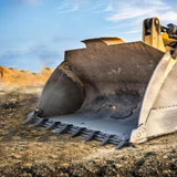 Bucket Tooth Bar, 1650mm, Heavy Duty Tractor Bucket 8 Teeth Bar for Loader Tractor Skidsteer, 2000 V952-NYCDWJC66INCNEM28V0