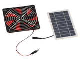 Solar Exhaust Fan Monocrystalline 10W Solar Panel Ventilation Fan with Protective Mesh for Round V1294-YM0901-3111240215811