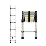 Traderight Multipurpose Ladder Telescopic 3.2M Silver 3.2 Meter HW0076-3.2M