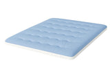 Giselle Bedding Pillowtop Mattress Topper 5cm Reversible Cooling & Soft Coral Fleece Pad for Back TOPPER-DS-KS