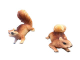 Resin Animal Squirrels Model Cute Squirrel Hanging Statues for Garden Outdoor Decoration V1294-YM0901-3111240165911