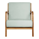 Artiss Armchair Fabric Grey Olive UPHO-C-ARM-5099-GY