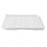 Kitchen Drawer Organizer ABS Plastic Simple Versatile Drawer Divider Tray for Bedroom Vanity Office V1294-YM0901-3118240223611