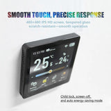 Smart Thermostat with 4-Inch LCD Screen Temperature Control for Home Heating System V1263-JX-5950