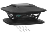 2set Solar Post LED Lamp Beads 2 Color Lighting Rechargeable IP44 Waterproof PC Shell Fence V1294-YM0523-3119220004211