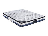 Queen Mattress Latex Pillow Top Pocket Spring Foam Medium Firm Bed V43-MAT-LPTN-Q