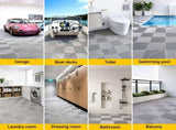 Giantz 20PCS Garage Floor Tiles Interlocking Drainage Non-Slip Tiles Heavy Duty for Workshop Grey GFT-40X40-20P-GR
