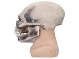 Halloween Scary Skull Mask Adult Full Head Latex Skull Helmet Glowing Eyes with Moving ChinDark Gray V1294-YM0523-3117210187812