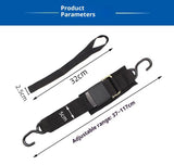 Transom Tie Down Straps Heavy-Duty Boat Trailer Straps for Bass Boats, Jet Skis & More, Secure V1192-AZ-W-2653