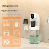 Smart Automatic Mouthwash Dispenser - 4 Adjustable Levels, LED Display, 2000mAh Battery & Magnetic V888-ELOSUNG25835