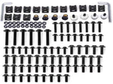 Motorcycle Fairing Screws,Universal Motorcycle Bodywork Screws Fairing Kits Bolts Aluminum Alloy For V1188-MS-227-0985