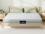 20cm Giselle Mattress Double Green Tea Mattresses MATTRESS-B-MINT-20-D