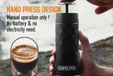3 in 1 Portable Coffee Maker,Single Serve Manual Espresso Machine For Camping, Travel, Hiking, V1263-JX-6650-1