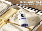 Portable Clothes Dryer, Mini Electric Foldable Dryer with Drying Bag, 360 Degree Hot Air Drying with V1189-LC-RY-00306