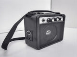 5W Mini Guitar Amplifier Amp Speaker with 3.5mm & 6.35mm Inputs 1/4 Inch Output with Volume Tone V1366-AZ2-W-16326