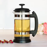 i cafilas 1000ml Stainless Steel French Press Pot Cafetiere Coffee Cup Borosilicate Glass Coffee V1294-YM0901-H23228