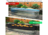 6Ft Oval Tank Pool Cover,Waterproof Tank Cover with Storage Bag,Durable 420D Oxford V1366-AZ2-W-16186