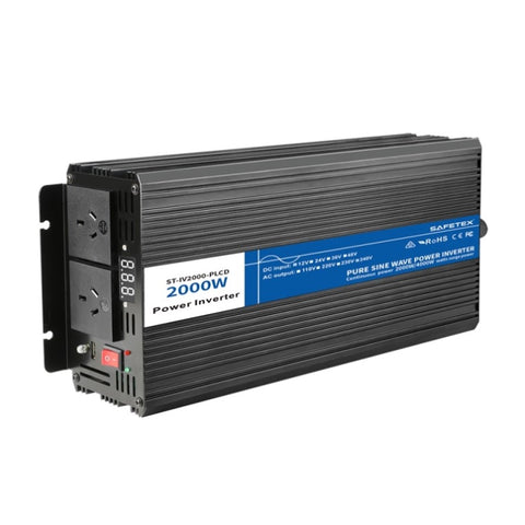 SAFETEX Pure Sine Wave Power Inverter ST-IV2000-PLCD