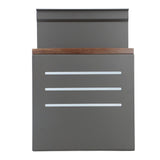 Wall Mount Cutlery Block Rack Aluminium Alloy Multifunctional Kitchen Cutlery Holder Utensil V1294-YM0901-3118240192011