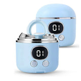 2-in-1 Electric Nail Clipper with Magnifying Glass & LED Light - Automatic Nail Trimmer & Polisher V888-ELOSUNG41826