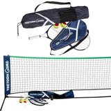 Tretorn Game Tennis Volleyball Pickleball Net Kit Pop Up Portable Set Sports V563-BTTGT