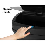 Devanti 50L Sensor Bin Motion Rubbish Automatic Black SB-D-50-BK