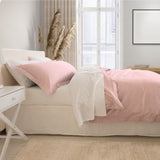 Royal Comfort - Balmain 1000TC Bamboo cotton Quilt Cover Sets - Blush ABM-204920