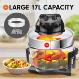 Pronti 17L Family Turbo Convection Oven Broiler Cooker - A18 Black OVN-17L-A18-BK