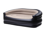 Gardeon Outdoor Air Sofa Inflatable Couch Two-Seater Lounge Chair with Pump Blow Up Couches for IAS-2SEAT-CO