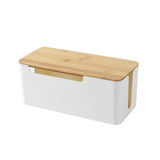 Router Organizer Box Power Strip Arrangement Shielding WiFi Router Cord Holder Storage Box for V1294-YM0901-3117240170712