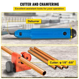 VEVOR Hydraulic Flaring Tool Kit, 45&deg; Double Flaring Tool, Brake Repair Brake Flaring Tools for V952-KKJDXTZ450305CHVCV0