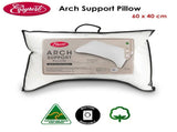 Easyrest Cotton Cover Arch Support Pillow 40 x 60 cm V442-ERT-PILLOW-ARCHSUPPORT-WHITE-SH