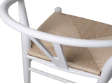 Levede 6x Dining Chairs Wooden Hans White CH1041-2-WHX3