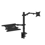 Artiss Monitor Arm Desk Mount Laptop Tray MA-B-D-C66-BK