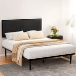 Artiss Bed Frame Queen Size Metal Frame NOE MBED-C-NOE-Q-BK-AB