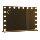 Embellir 90x60cm Makeup Mirror Large Hollywood Vanity Mirror with 18 Dimmable LED Bulbs MM-E-FRAME-6090LED-WH